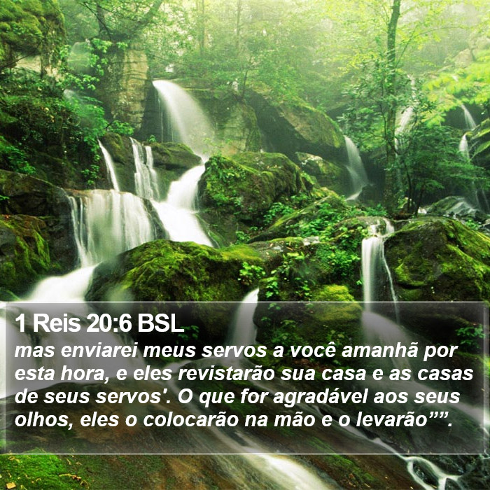 1 Reis 20:6 BSL Bible Study