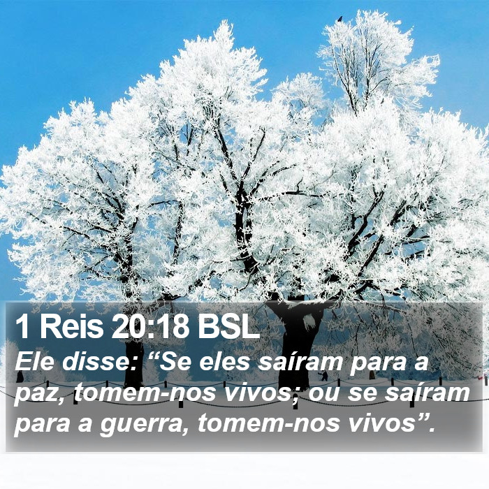1 Reis 20:18 BSL Bible Study