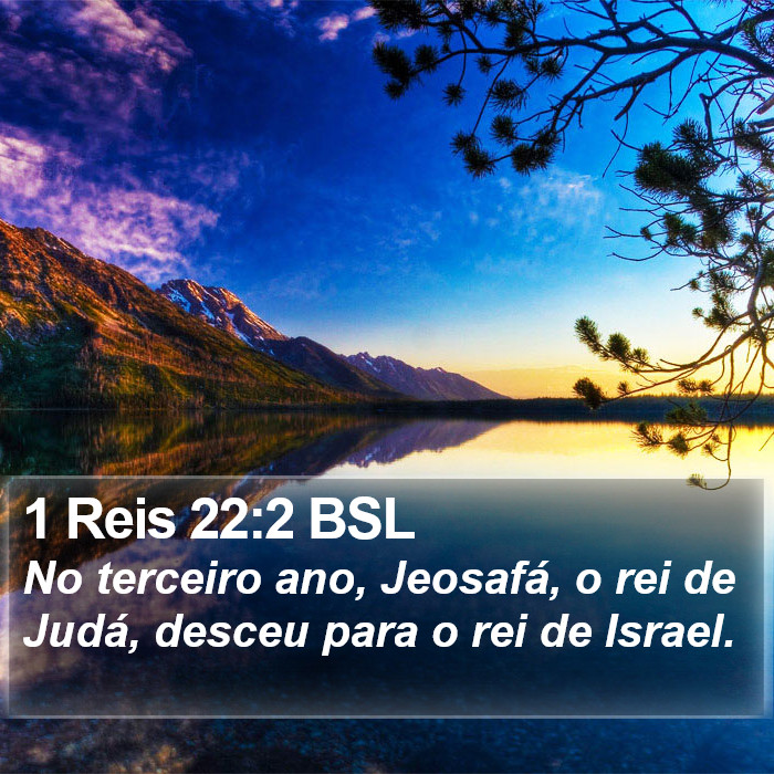 1 Reis 22:2 BSL Bible Study