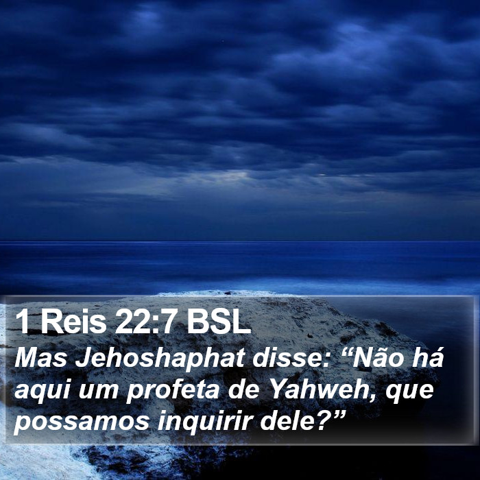 1 Reis 22:7 BSL Bible Study