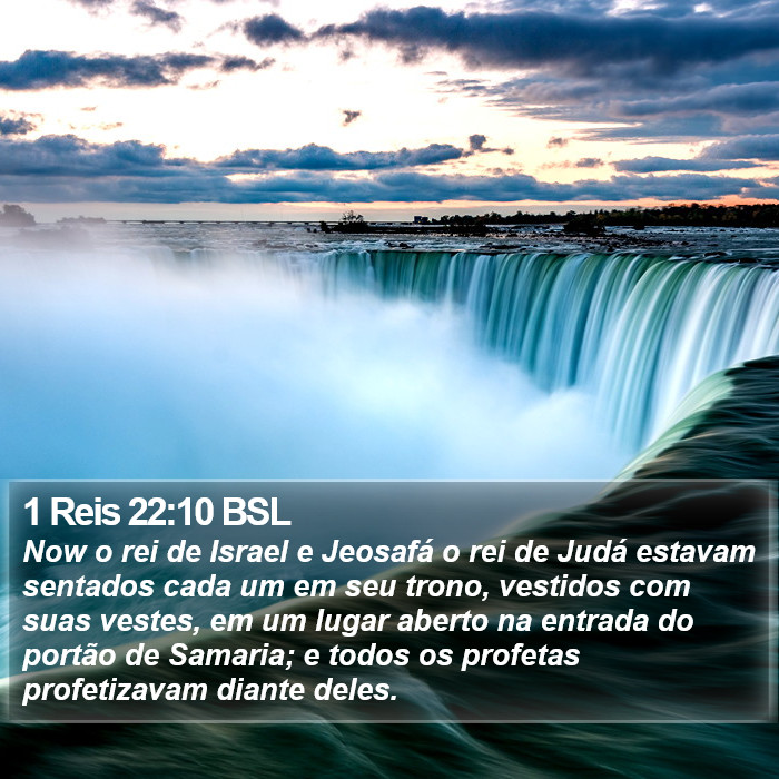 1 Reis 22:10 BSL Bible Study