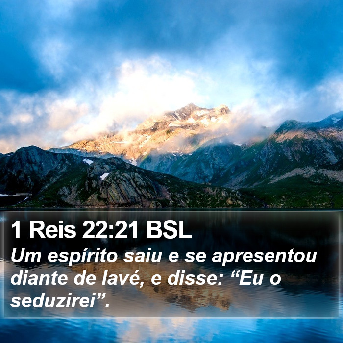 1 Reis 22:21 BSL Bible Study