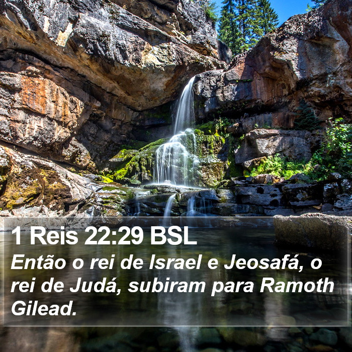 1 Reis 22:29 BSL Bible Study