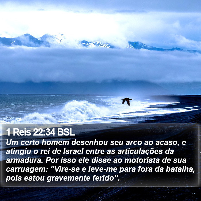 1 Reis 22:34 BSL Bible Study