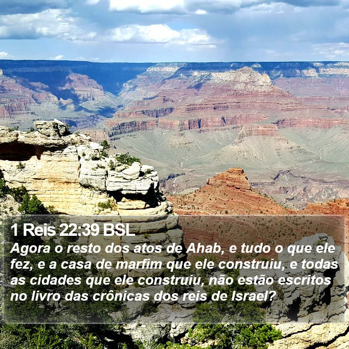 1 Reis 22:39 BSL Bible Study