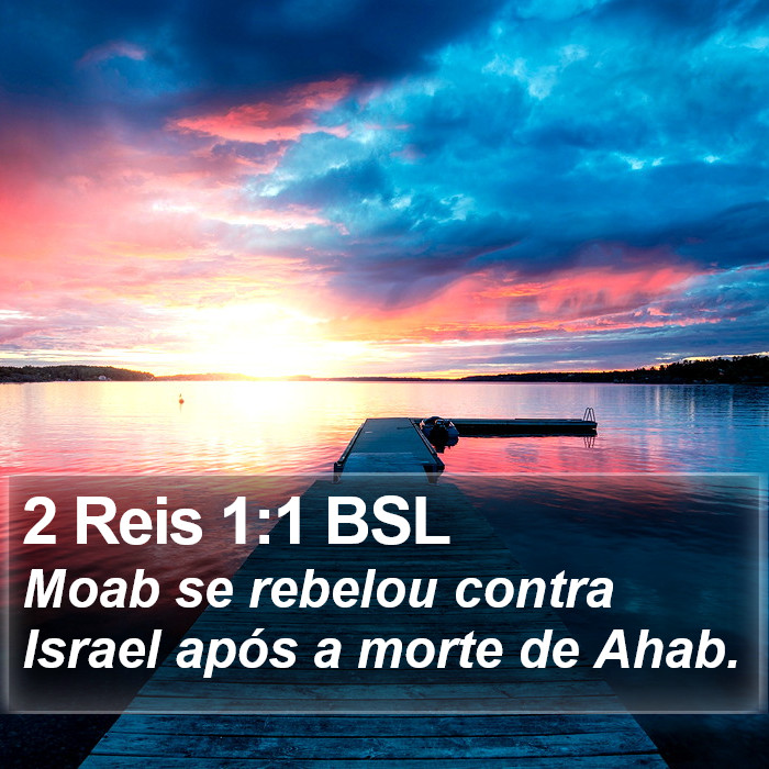 2 Reis 1:1 BSL Bible Study