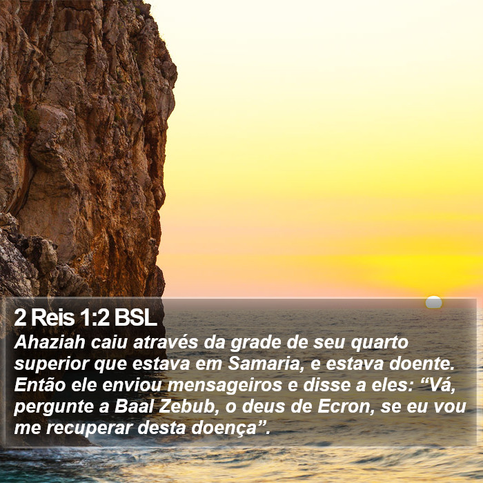 2 Reis 1:2 BSL Bible Study