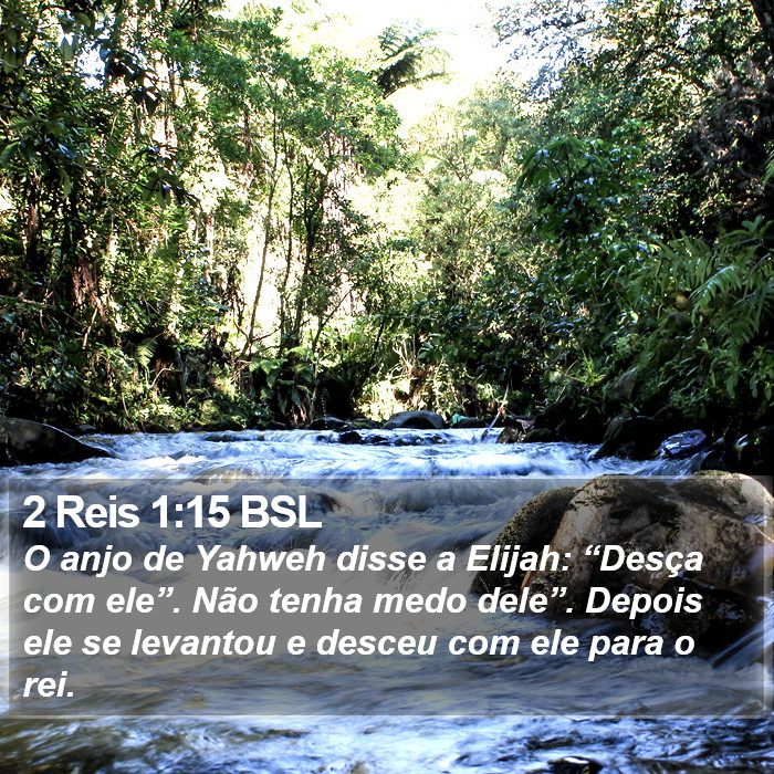 2 Reis 1:15 BSL Bible Study