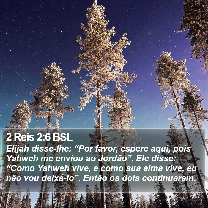 2 Reis 2:6 BSL Bible Study