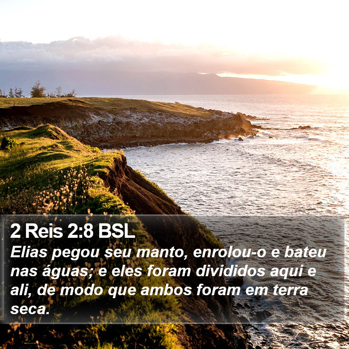 2 Reis 2:8 BSL Bible Study