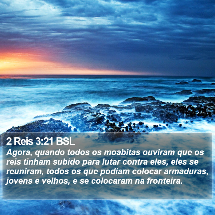 2 Reis 3:21 BSL Bible Study