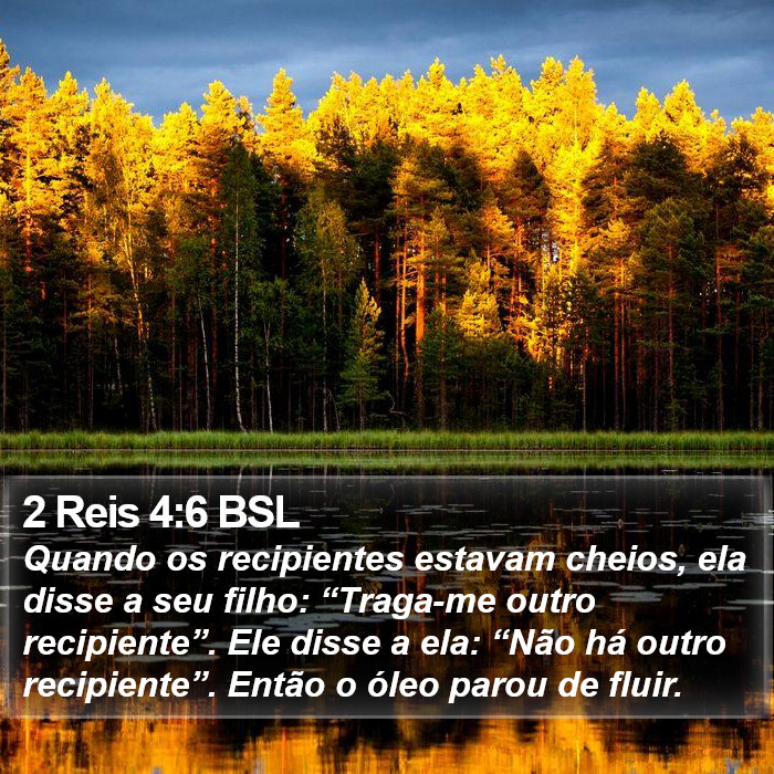 2 Reis 4:6 BSL Bible Study