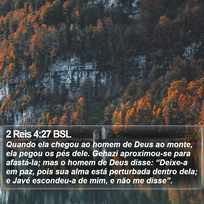 2 Reis 4:27 BSL Bible Study