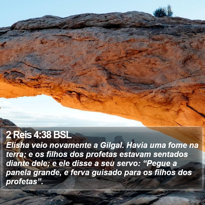 2 Reis 4:38 BSL Bible Study