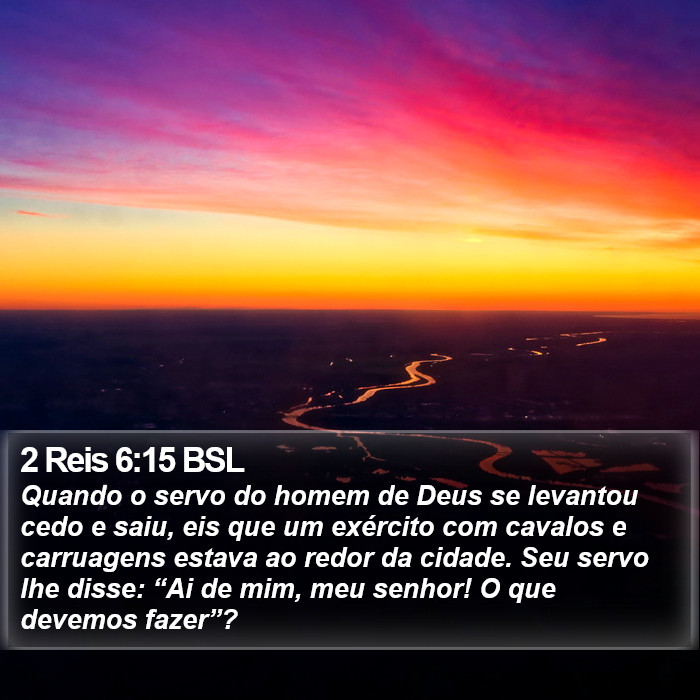 2 Reis 6:15 BSL Bible Study