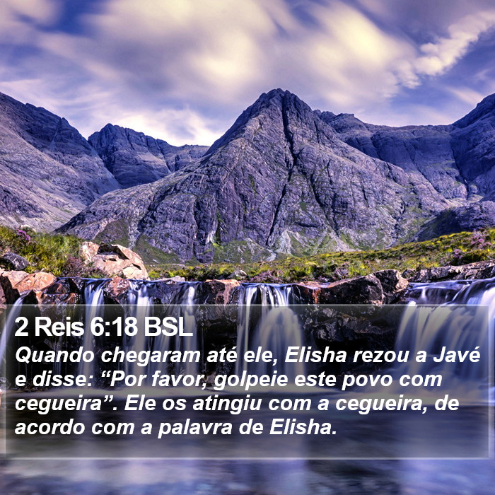 2 Reis 6:18 BSL Bible Study