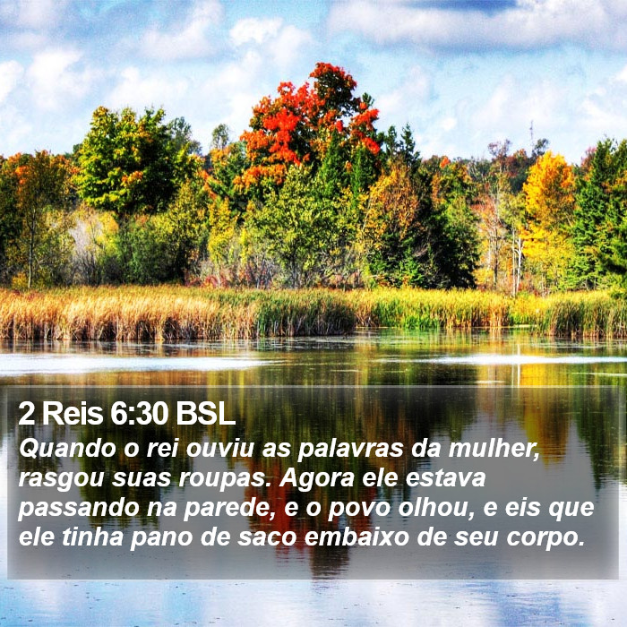 2 Reis 6:30 BSL Bible Study