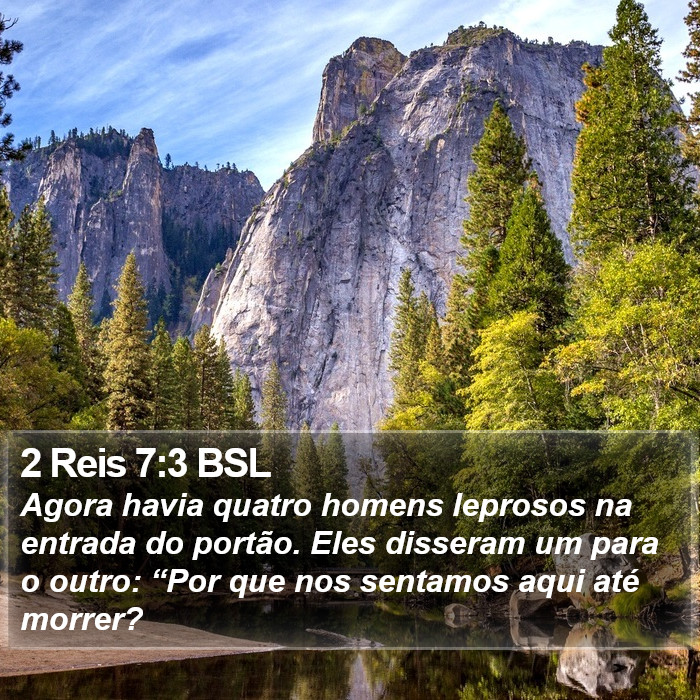 2 Reis 7:3 BSL Bible Study