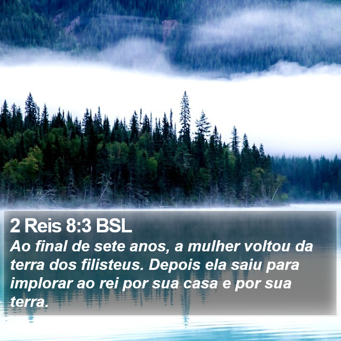 2 Reis 8:3 BSL Bible Study