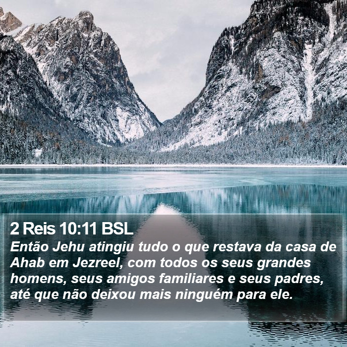 2 Reis 10:11 BSL Bible Study