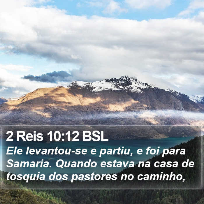 2 Reis 10:12 BSL Bible Study