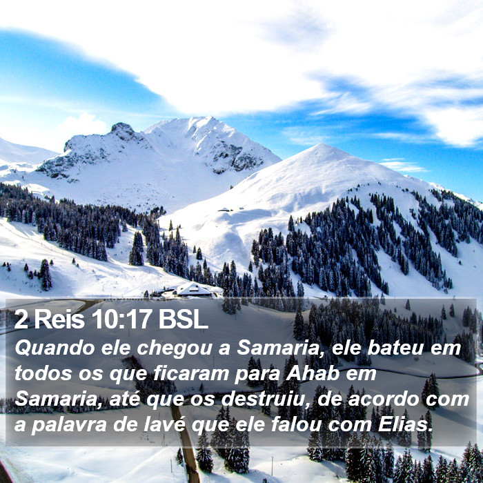 2 Reis 10:17 BSL Bible Study