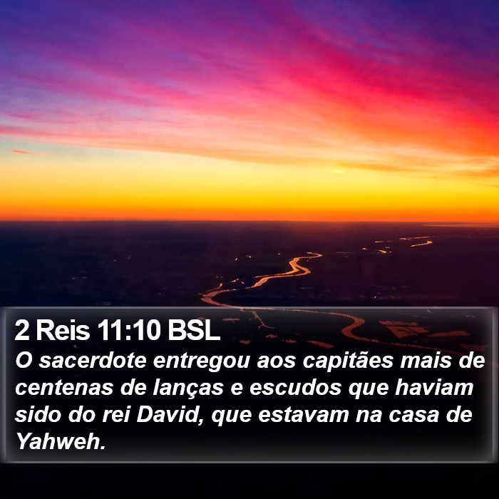 2 Reis 11:10 BSL Bible Study