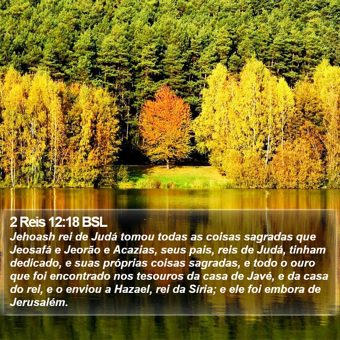 2 Reis 12:18 BSL Bible Study