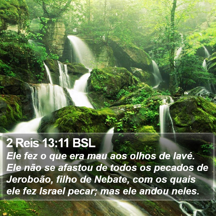 2 Reis 13:11 BSL Bible Study