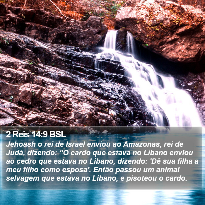 2 Reis 14:9 BSL Bible Study