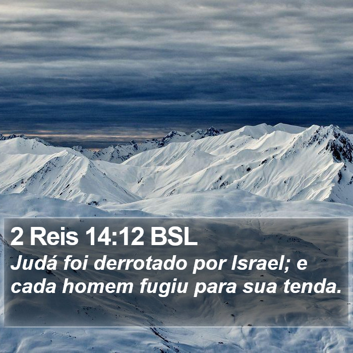 2 Reis 14:12 BSL Bible Study