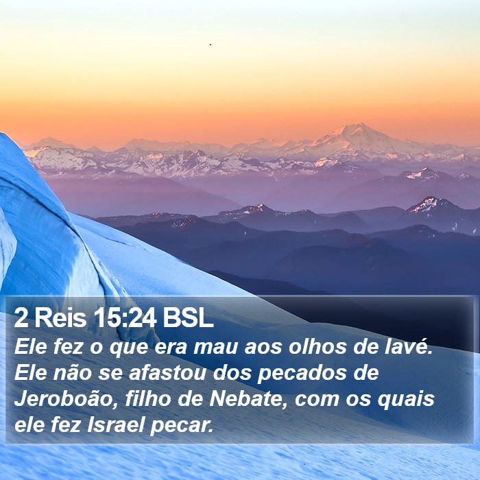 2 Reis 15:24 BSL Bible Study