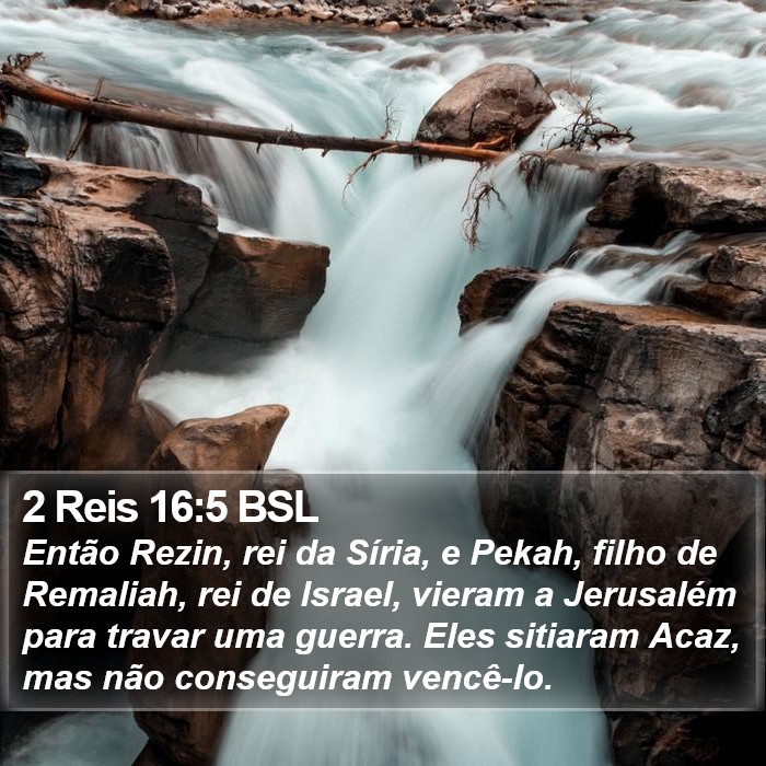 2 Reis 16:5 BSL Bible Study