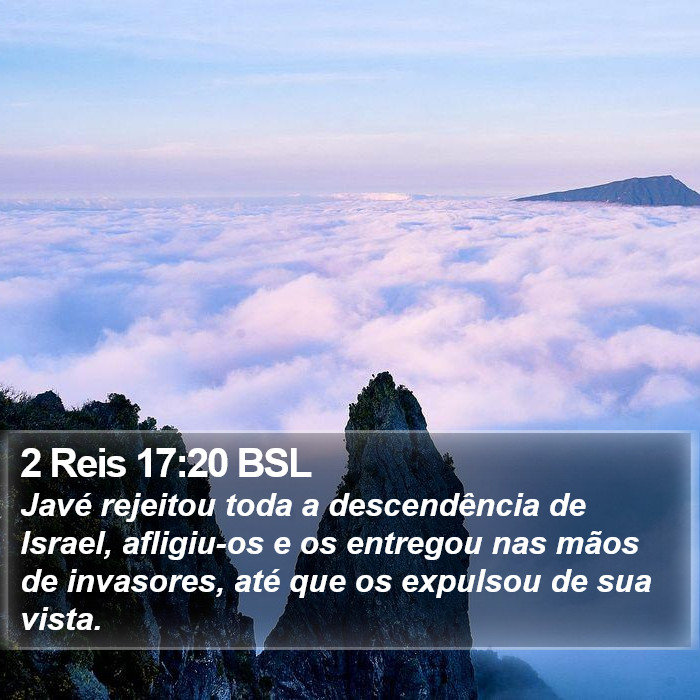2 Reis 17:20 BSL Bible Study