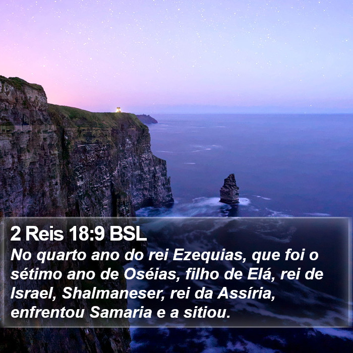 2 Reis 18:9 BSL Bible Study