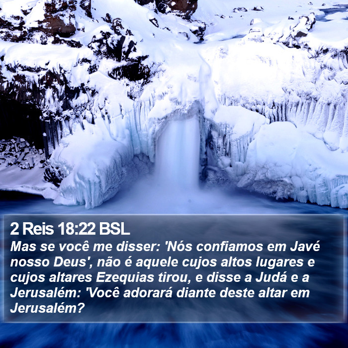 2 Reis 18:22 BSL Bible Study