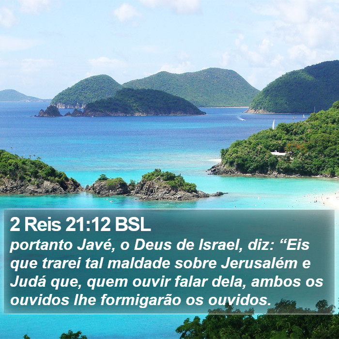 2 Reis 21:12 BSL Bible Study