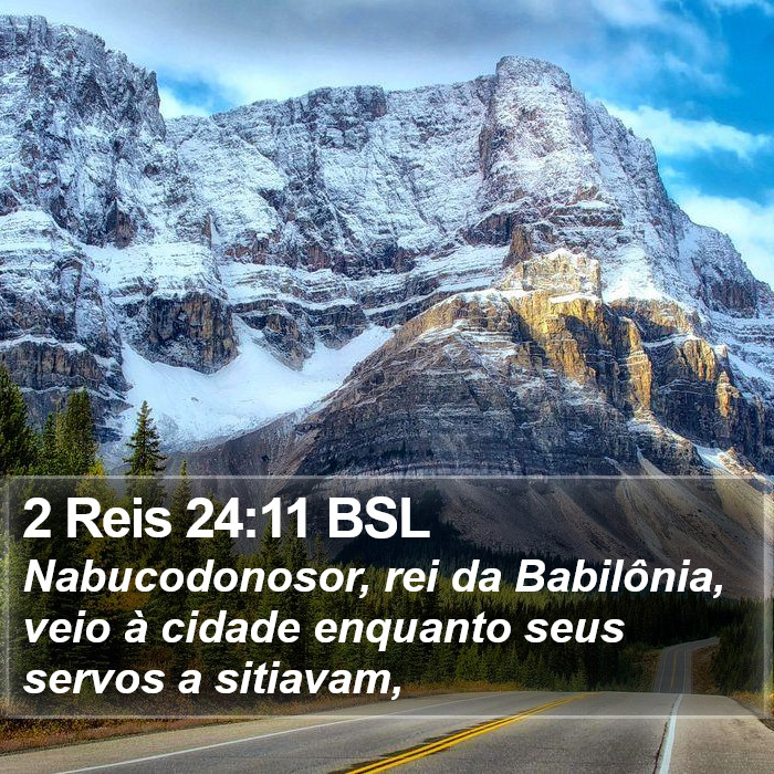 2 Reis 24:11 BSL Bible Study