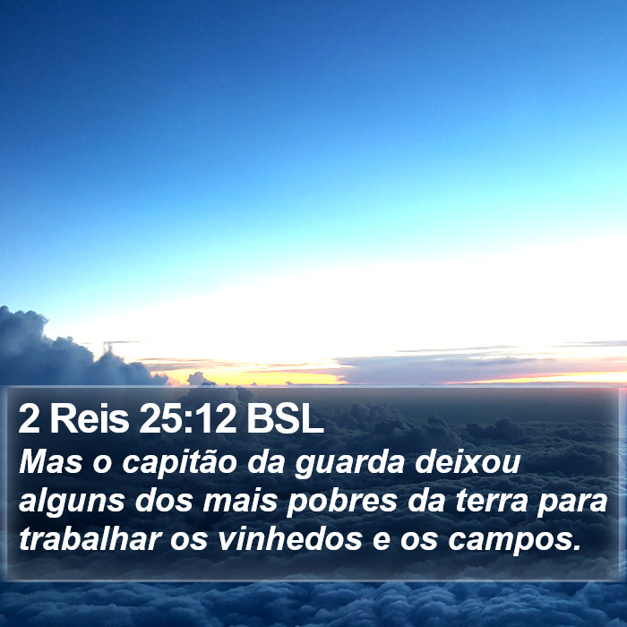 2 Reis 25:12 BSL Bible Study