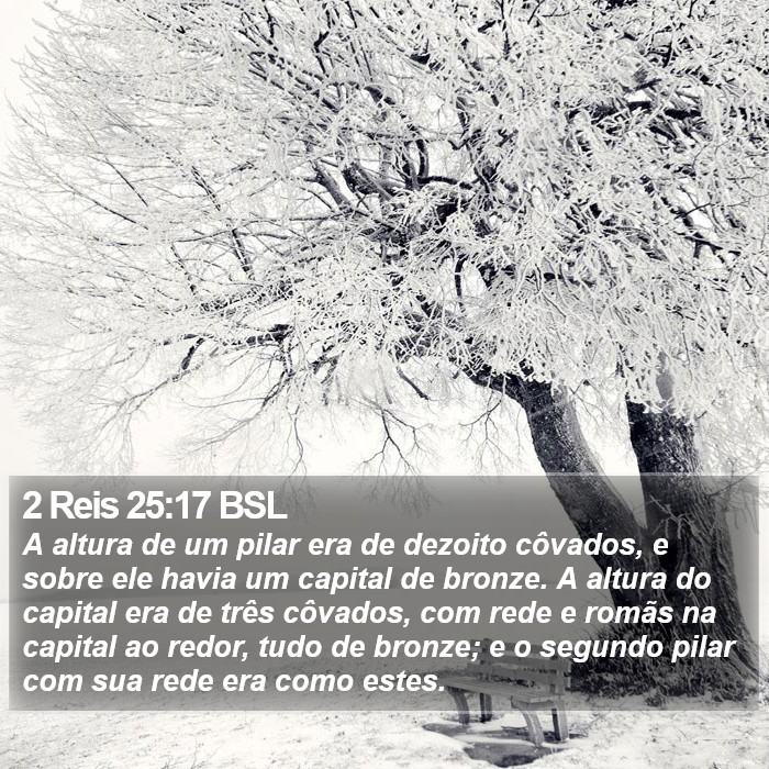 2 Reis 25:17 BSL Bible Study