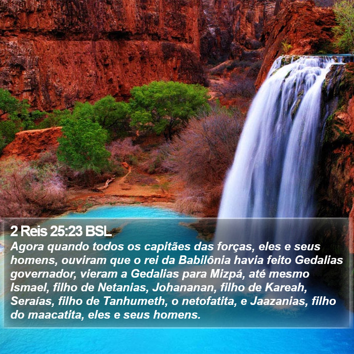 2 Reis 25:23 BSL Bible Study