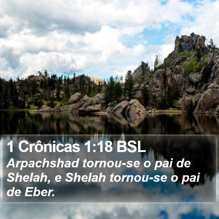 1 Crônicas 1:18 BSL Bible Study