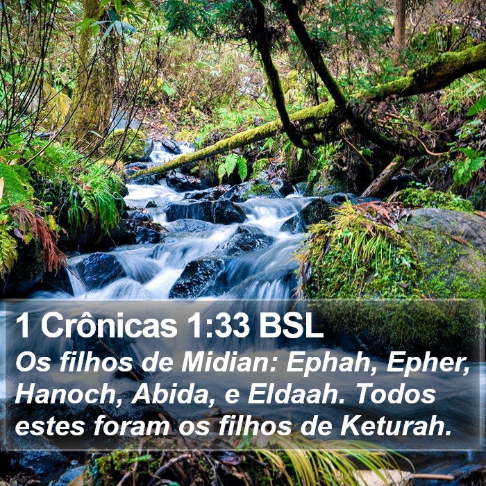 1 Crônicas 1:33 BSL Bible Study