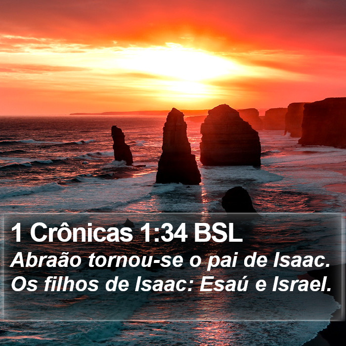 1 Crônicas 1:34 BSL Bible Study