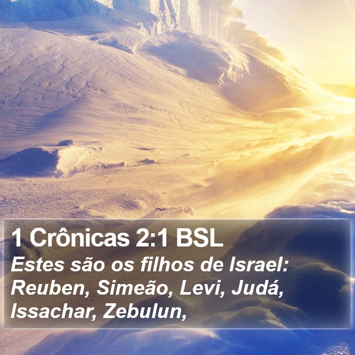 1 Crônicas 2:1 BSL Bible Study