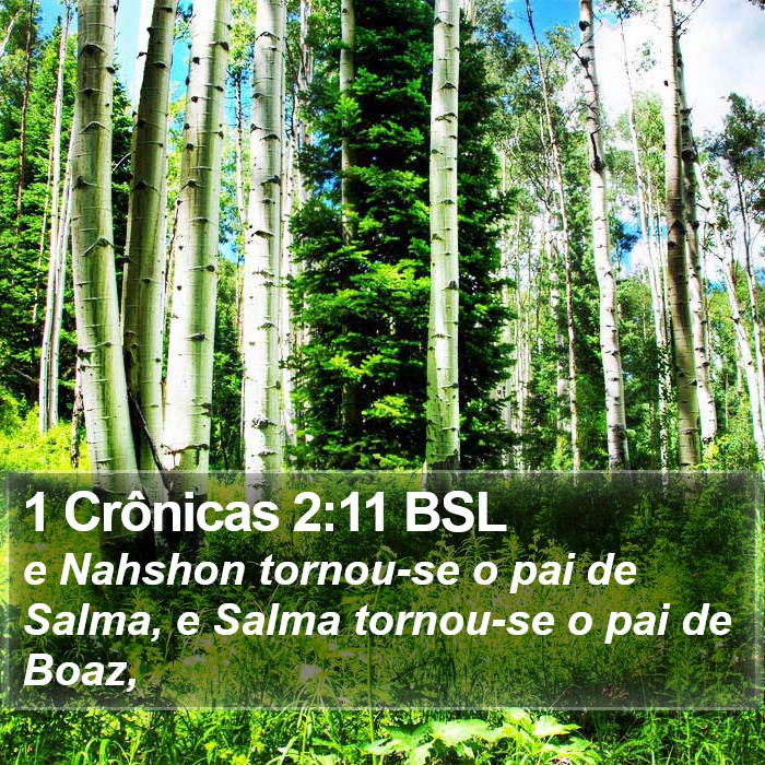 1 Crônicas 2:11 BSL Bible Study