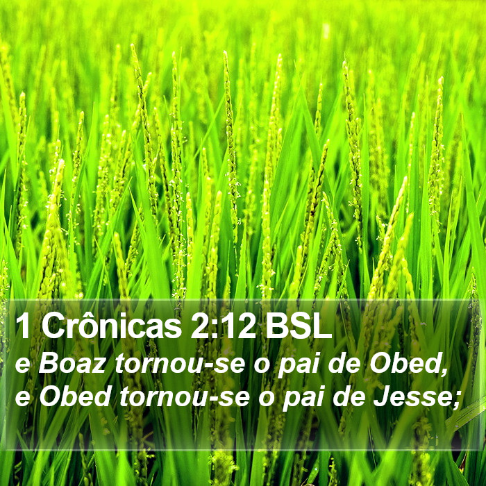 1 Crônicas 2:12 BSL Bible Study