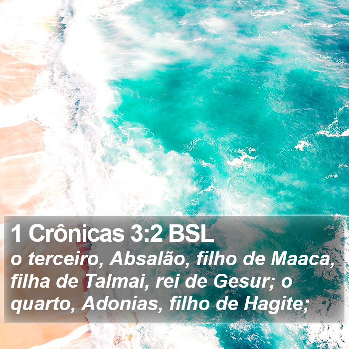 1 Crônicas 3:2 BSL Bible Study