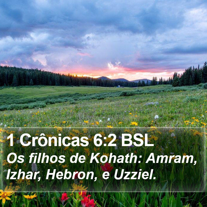 1 Crônicas 6:2 BSL Bible Study