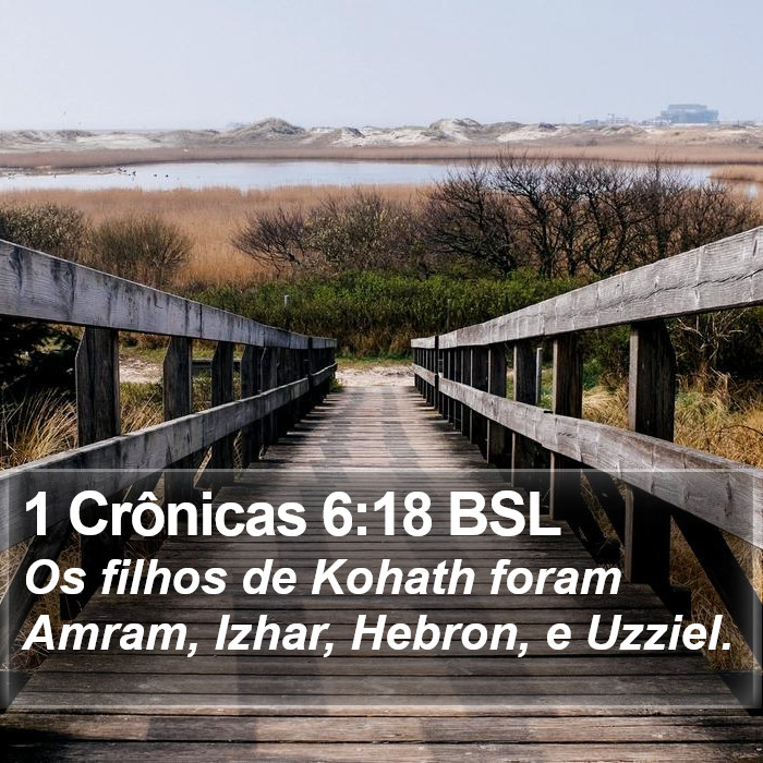 1 Crônicas 6:18 BSL Bible Study